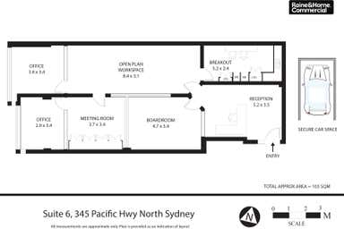 6/345 Pacific Highway North Sydney NSW 2060 - Floor Plan 1
