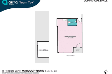 1&2, 11  Flinders Lane Maroochydore QLD 4558 - Floor Plan 1