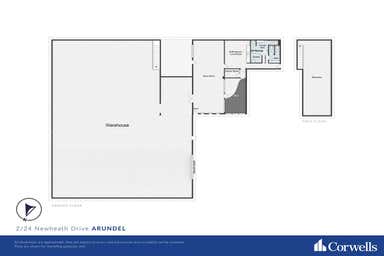 2/24 Newheath Drive Arundel QLD 4214 - Floor Plan 1