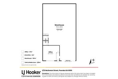 2/12 McGowan Street Pooraka SA 5095 - Floor Plan 1