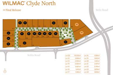 WILMAC Clyde North, 75 Sofra Road Clyde North VIC 3978 - Floor Plan 1