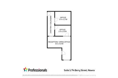 1/74 Berry Street Nowra NSW 2541 - Floor Plan 1