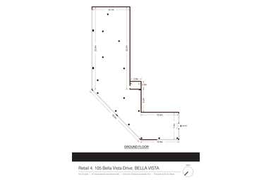 Retail 4, 105 Bella Vista Drive Bella Vista NSW 2153 - Floor Plan 1
