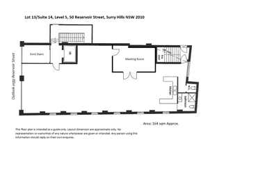 403/410 Elizabeth Street Surry Hills NSW 2010 - Floor Plan 1