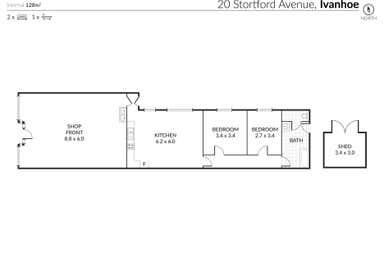 20 Stortford Avenue Ivanhoe VIC 3079 - Floor Plan 1