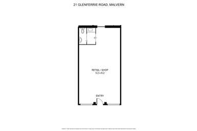 Ground Floor, 21 Glenferrie Road Malvern VIC 3144 - Floor Plan 1