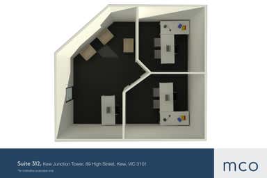 Kew Junction Tower, 312/89 High Street Kew VIC 3101 - Floor Plan 1