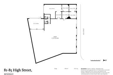 81-85 High Street Bendigo VIC 3550 - Floor Plan 1