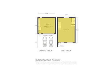 58/45-51 Huntley Street Alexandria NSW 2015 - Floor Plan 1