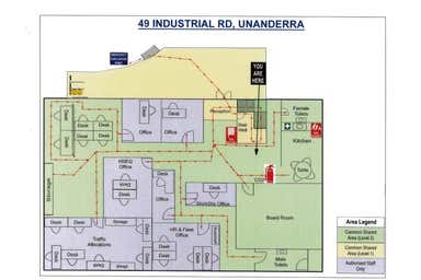 Level 1,/49 Industrial Road Unanderra NSW 2526 - Floor Plan 1