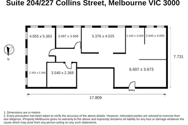 Wales Corner, Level 2 / Suite 204, 227  Collins Street Melbourne VIC 3000 - Floor Plan 1