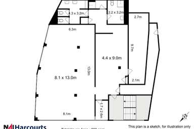 1/88 Bathurst Street Hobart TAS 7000 - Floor Plan 1