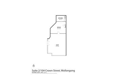 Shop 2, 104 Crown Street Wollongong NSW 2500 - Floor Plan 1