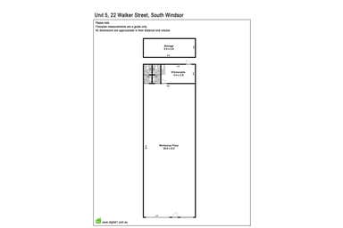 Unit 5, 22 Walker Street South Windsor NSW 2756 - Floor Plan 1