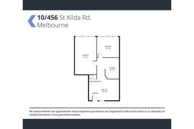 Suite 10/456 St Kilda Melbourne VIC 3004 - Floor Plan 1