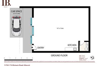 7/702-710 Botany Road Mascot NSW 2020 - Floor Plan 1
