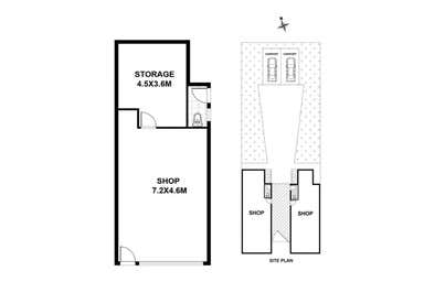 Shop 2/401 Guildford Road Guildford NSW 2161 - Floor Plan 1