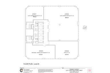 Westfield Tower 1, Suite 2501/520 Oxford Street Bondi Junction NSW 2022 - Floor Plan 1