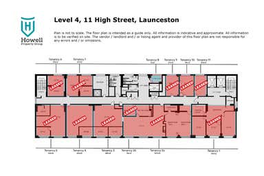 QV Building, Level 4, 11 High Street Launceston TAS 7250 - Floor Plan 1