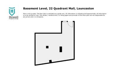 Basement Level, 22 Quadrant Mall Launceston TAS 7250 - Floor Plan 1