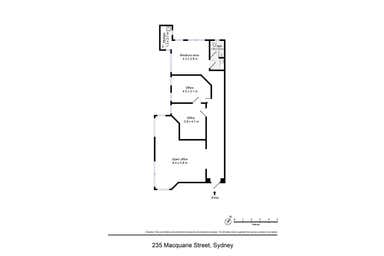 Beanbah Chambers, Suite 701, 235 Macquarie Street Sydney NSW 2000 - Floor Plan 1