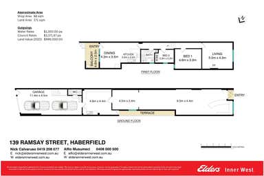 139 Ramsay Street Haberfield NSW 2045 - Floor Plan 1