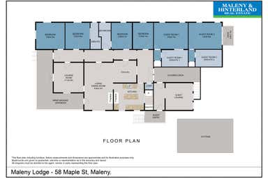 Maleny Lodge, 58 Maple Street Maleny QLD 4552 - Floor Plan 1