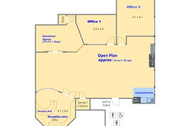 9/150B Hay Street Subiaco WA 6008 - Floor Plan 1
