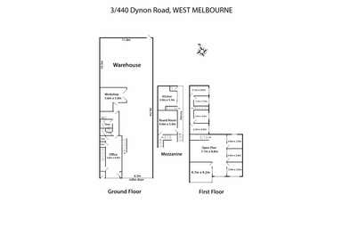3/440 Dynon Road West Melbourne VIC 3003 - Floor Plan 1