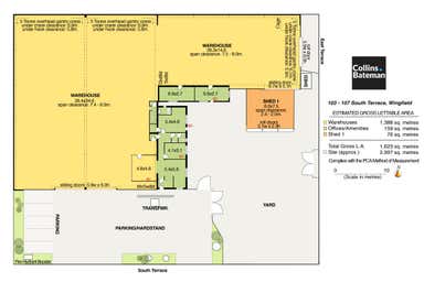 103-107 South Terrace Wingfield SA 5013 - Floor Plan 1