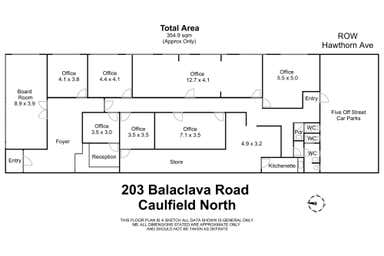 203 Balaclava Road Caulfield VIC 3162 - Floor Plan 1