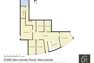 2/285 Merrylands Road Merrylands NSW 2160 - Floor Plan 1