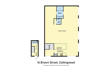 16 Brown Street Collingwood VIC 3066 - Floor Plan 1