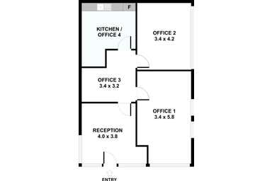 Suite 6, 300 Rokeby Road, Subiaco WA 6008 - Floor Plan 1