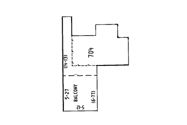 704/566 St Kilda Road Melbourne VIC 3004 - Floor Plan 1