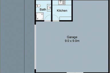 Garage, 1 Weller Street Geelong West VIC 3218 - Floor Plan 1