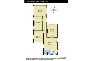 31/ 209 Toorak Road South Yarra VIC 3141 - Floor Plan 1