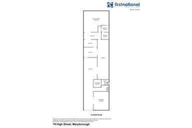 79 High Street Maryborough VIC 3465 - Floor Plan 1