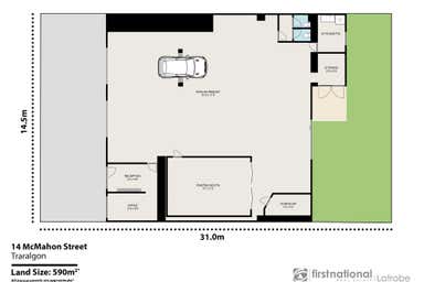 14 McMahon Street Traralgon VIC 3844 - Floor Plan 1