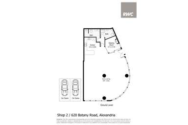 Shop 1 & 2, 620-624 Botany Road Alexandria NSW 2015 - Floor Plan 1
