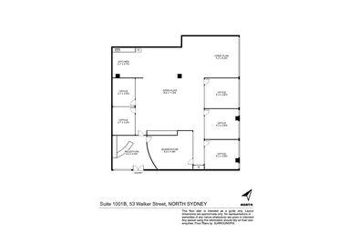 Suite 1001B, 53 Walker Street North Sydney NSW 2060 - Floor Plan 1