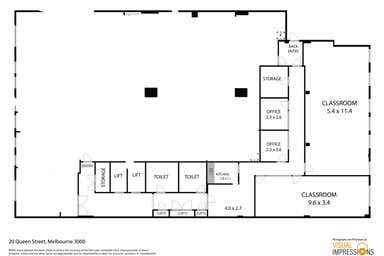 Level 8, 20 Queen Street Melbourne VIC 3000 - Floor Plan 1
