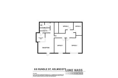 6/8 Rundle Street Kelmscott WA 6111 - Floor Plan 1