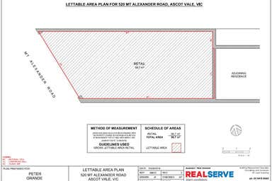 520 Mt Alexander Road Ascot Vale VIC 3032 - Floor Plan 1