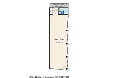 Shop 3, 54 - 56 Kerferd Avenue Sorrento VIC 3943 - Floor Plan 1