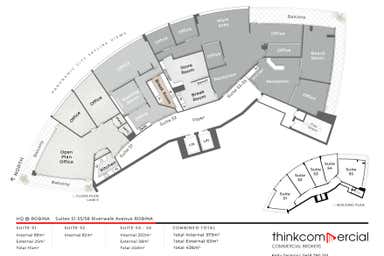 HQ@Robina, Suites 53-55, 58 Riverwalk Avenue Robina QLD 4226 - Floor Plan 1