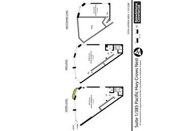 1/385 Pacific Highway Crows Nest NSW 2065 - Floor Plan 1