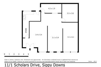 11/1 Scholars Drive Sippy Downs QLD 4556 - Floor Plan 1