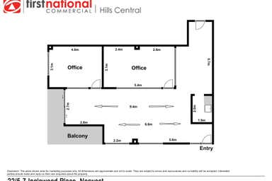 22/5-7 Inglewood Place Norwest NSW 2153 - Floor Plan 1