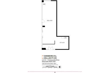 Lot 23, 1 Honeysuckle Drive Newcastle NSW 2300 - Floor Plan 1